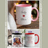 Custom Wonder Woman Baby Mug – “The Tiny Amazonian” with Personalized Photo, Name & Heartwarming Message